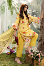 3 Piece Lawn Printed UnStitched Suit - L40
