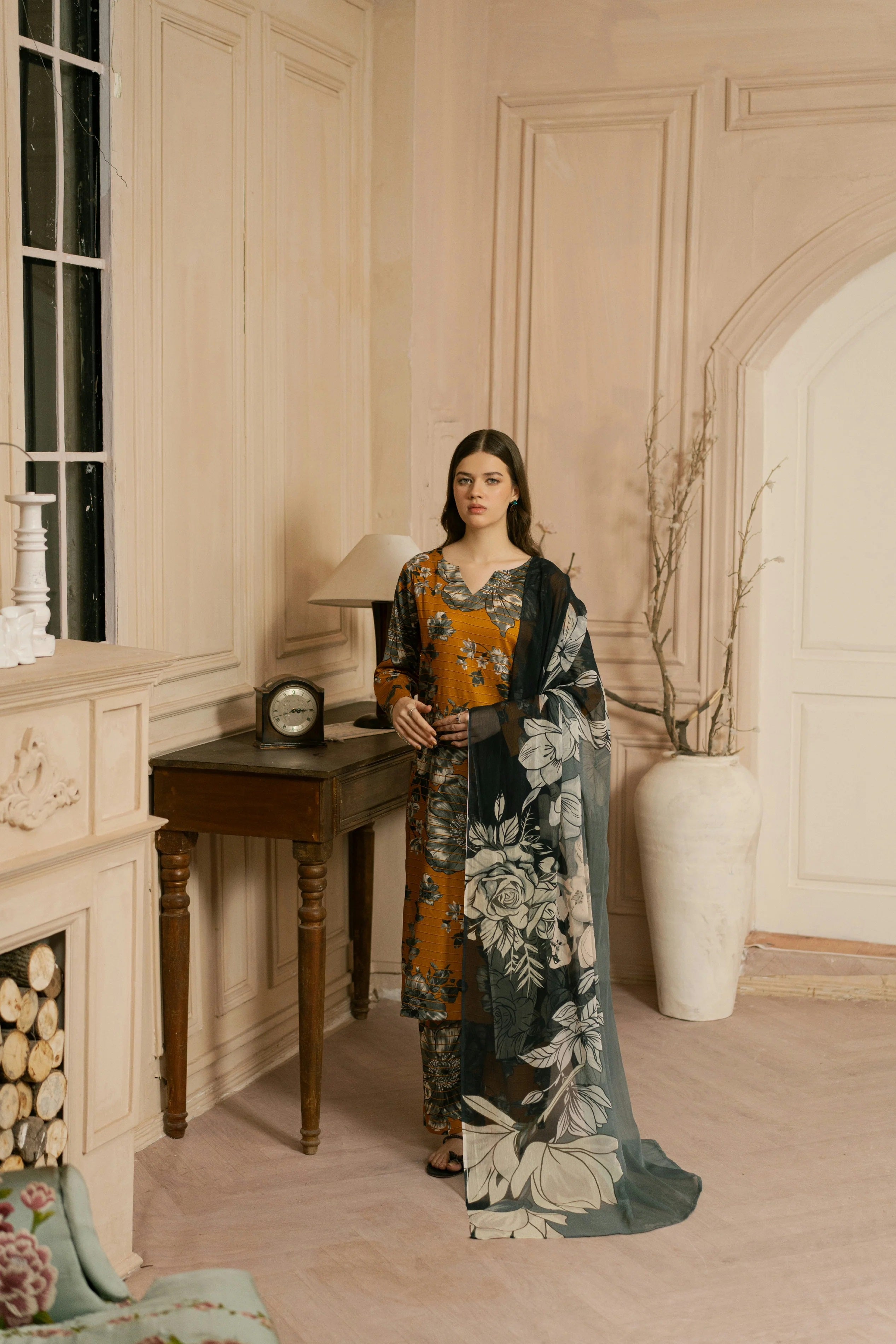 Bin Musa 3 Pc Lawn - BM91