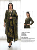 Printed Lawn Unstitched 3 Piece Suit