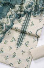 Printed Lawn Unstitched 3 Piece Suit