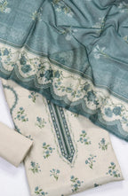 Printed Lawn Unstitched 3 Piece Suit