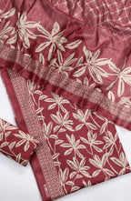 Printed Lawn Unstitched 3 Piece Suit