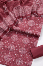 Printed Lawn Unstitched 3 Piece Suit