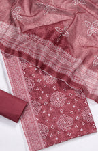 Printed Lawn Unstitched 3 Piece Suit