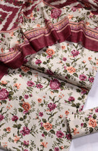 Printed Lawn Unstitched 3 Piece Suit