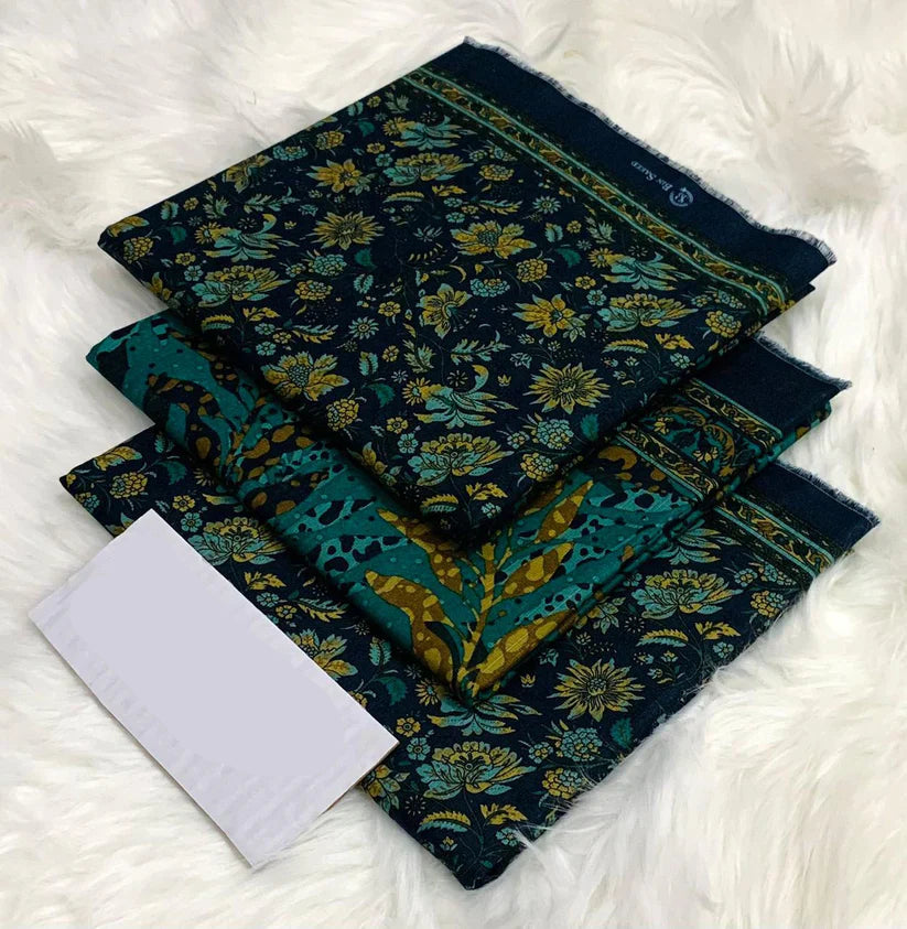 PRINTED UNSTITCHED 3PC SUIT