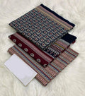 PRINTED UNSTITCHED 3PC SUIT