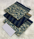 PRINTED UNSTITCHED 3PC SUIT