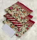 PRINTED UNSTITCHED 3PC SUIT
