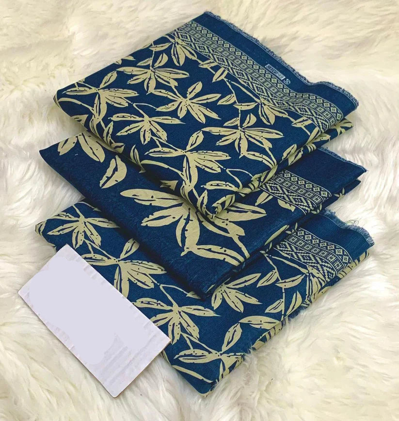 PRINTED UNSTITCHED 3PC SUIT